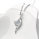 Vintage Silver Jewelry Natural Crystal Pendant