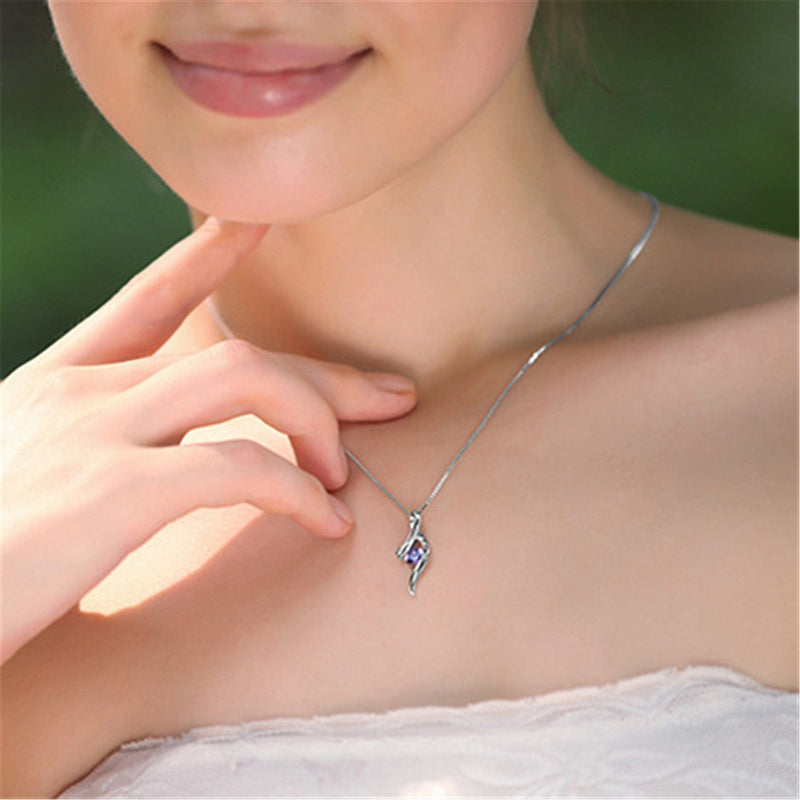 Vintage Silver Jewelry Natural Crystal Pendant