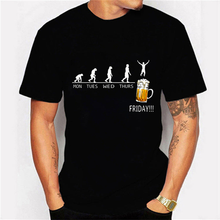 Graphic Hip-hop Men's And Women's T-shirt