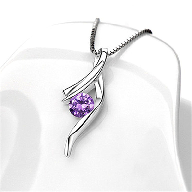 Vintage Silver Jewelry Natural Crystal Pendant
