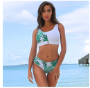 European And American Bikini Women Zipper Split Swimming