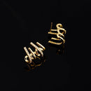 EH323 Design Sense Multi-ear Ring Integrated Mosquito Coil Ear Clip