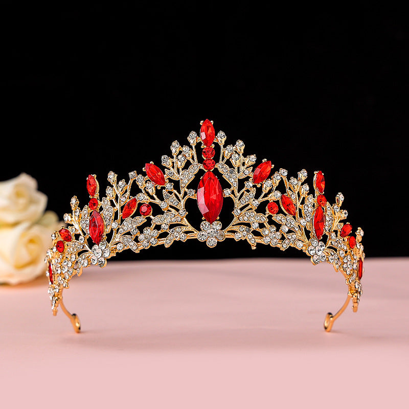 Bridal Crown Crystal Hair Band
