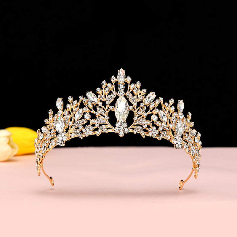 Bridal Crown Crystal Hair Band