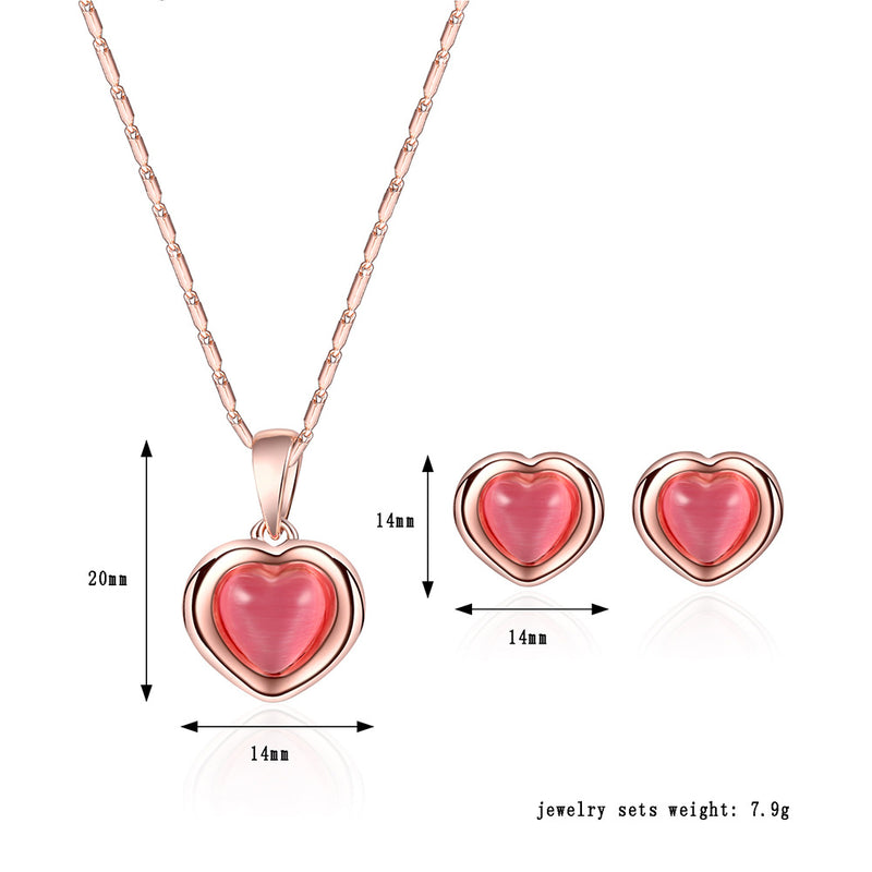 European And American Wedding Bridal Jewelry Set