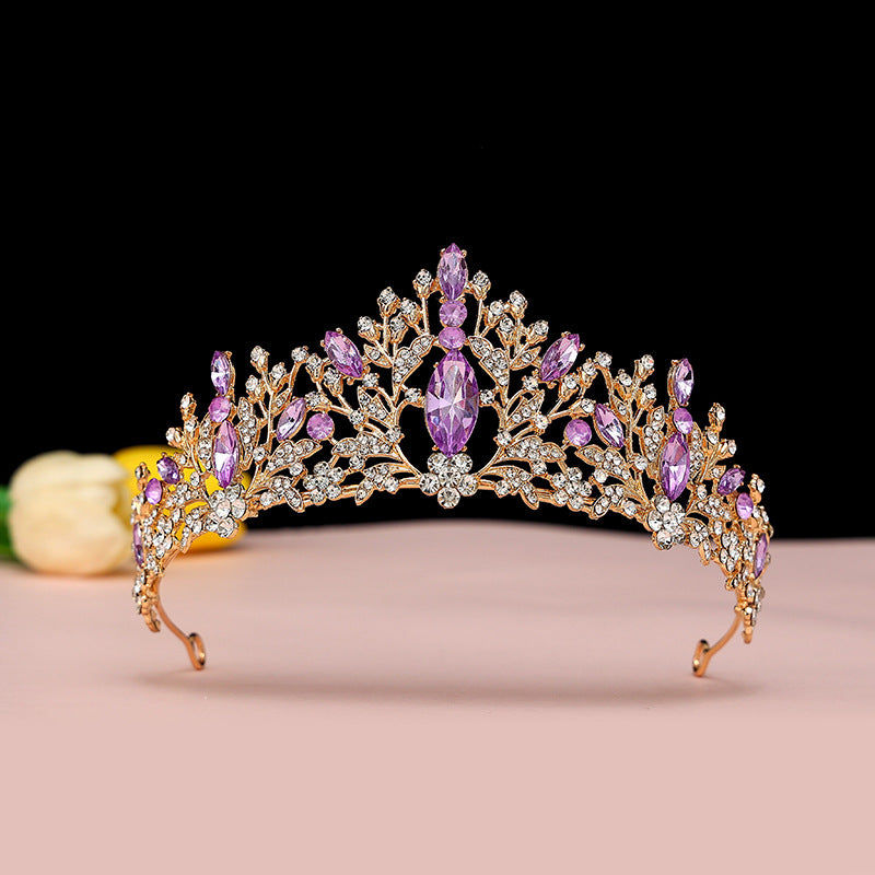 Bridal Crown Crystal Hair Band