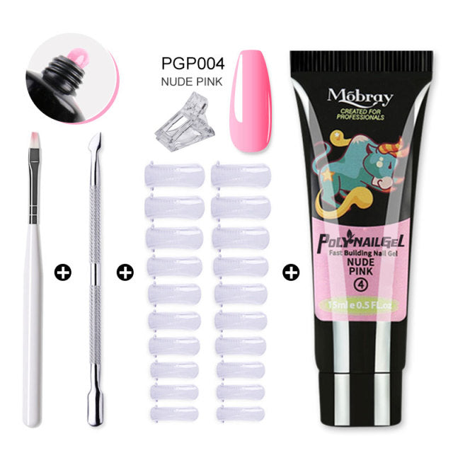 Fashion Minimalist Nail Art Set Gel